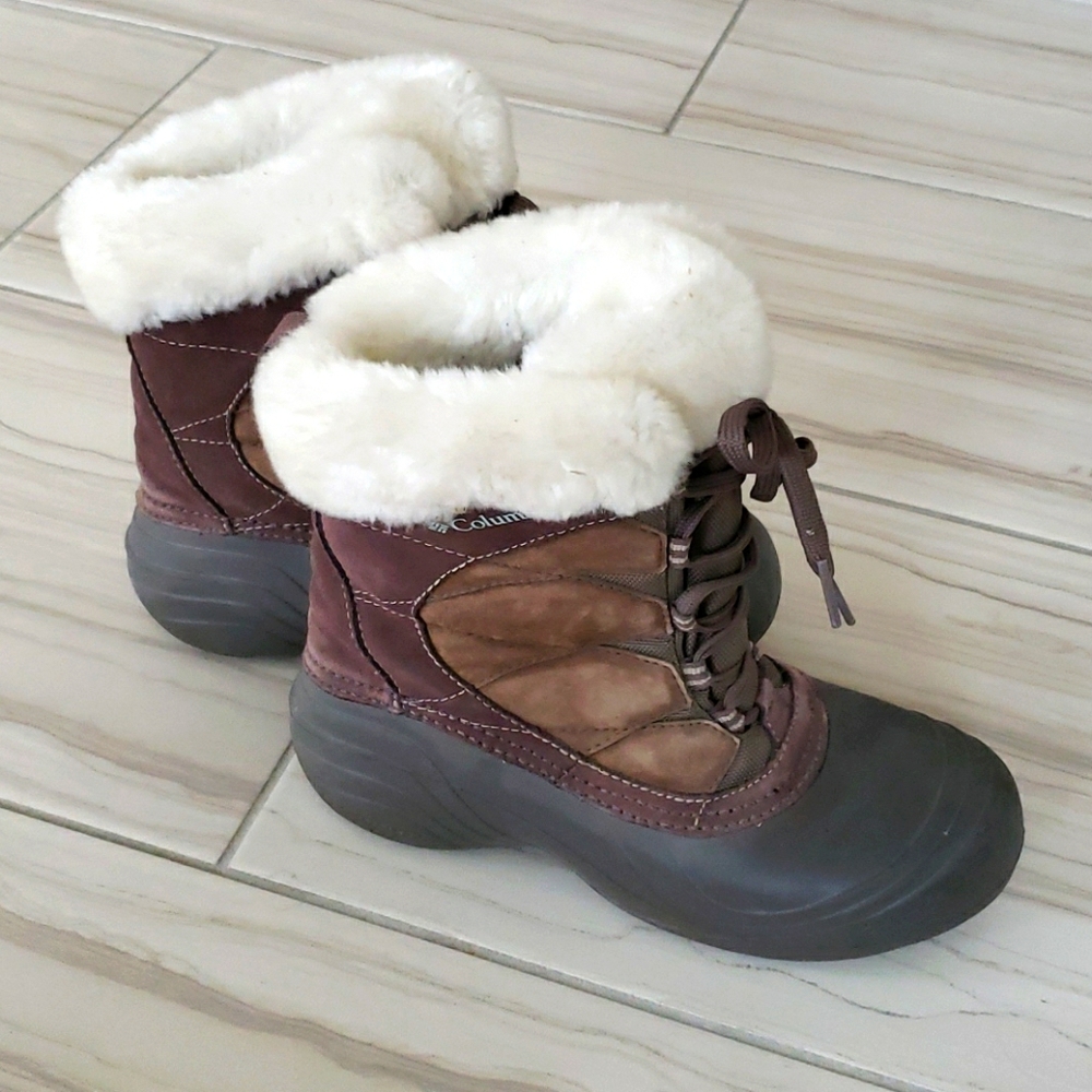 Columbia Sierra Summette snow boots LIKE NEW